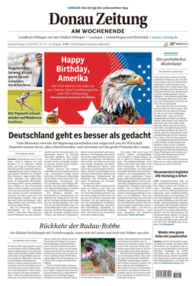 Cover of Donau Zeitung