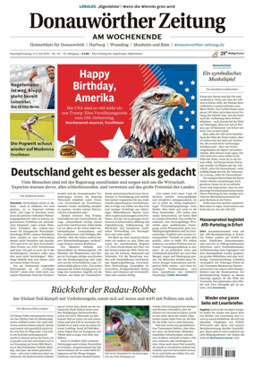Cover of Donauwoerther Zeitung