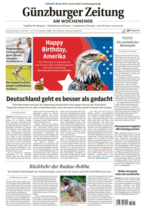 Cover of Guenzburger Zeitung