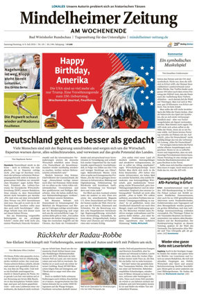 Cover of Mindelheimer Zeitung