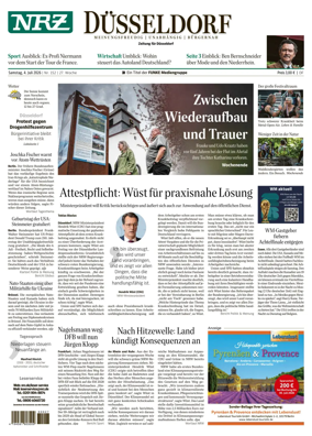 Cover of Neue Rhein Zeitung (Dusseldorf)