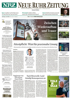 Cover of Neue Rhein Zeitung (Mulheim an der Ruhr)