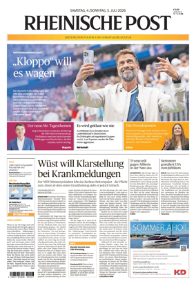 Cover of Rheinische Post Duesseldorf Meerbusch