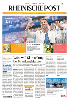 Cover of Rheinische Post – Dusseldorf Stadt