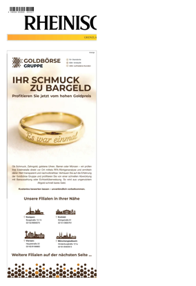 Cover of Rheinische Post Viersen