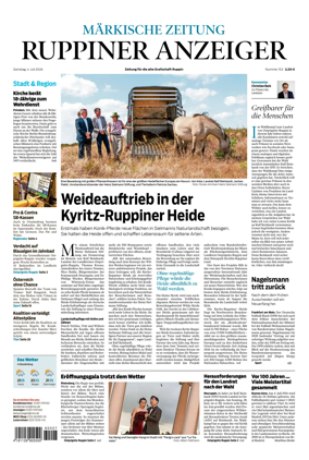 Cover of Ruppiner Anzeiger