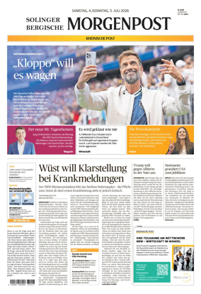 Cover of Solinger Bergische Morgenpost/Remscheid