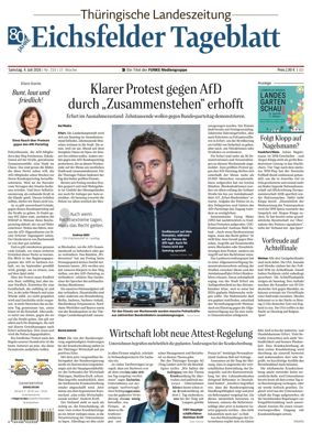 Cover of Thuringische Landeszeitung (Eichsfeld)