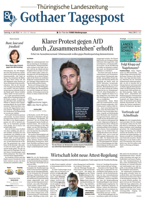 Cover of Thuringische Landeszeitung (Gotha)