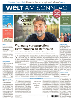 Cover of Welt am Sonntag