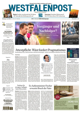 Cover of Westfalenpost (Arnsberg)