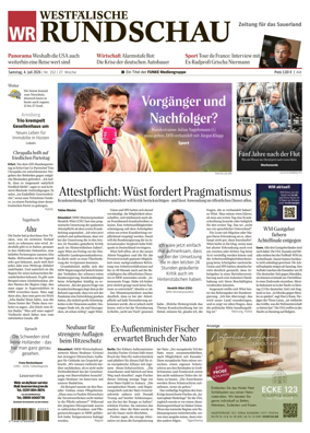 Cover of Westfalische Rundschau (Arnsberg)