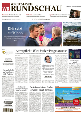 Cover of Westfalische Rundschau (Dortmund-Sud II)