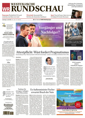 Cover of Westfalische Rundschau (Ennepetal)