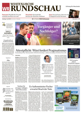 Cover of Westfalische Rundschau (Meschede)