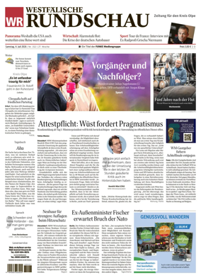 Cover of Westfalische Rundschau (Olpe)