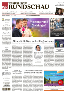 Cover of Westfalische Rundschau (Siegen)
