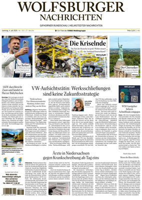 Cover of Wolfsburger Nachrichten (Wolfsburg-Gifhorn)