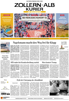 Cover of Zollern-Alb-Kurier (Balingen)