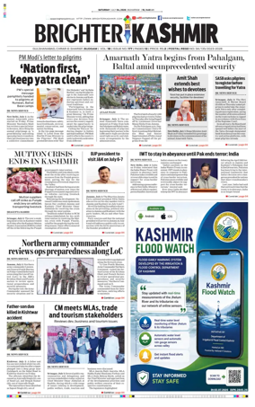Cover of Brighter Kashmir