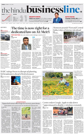 Cover of BusinessLine (Chennai)