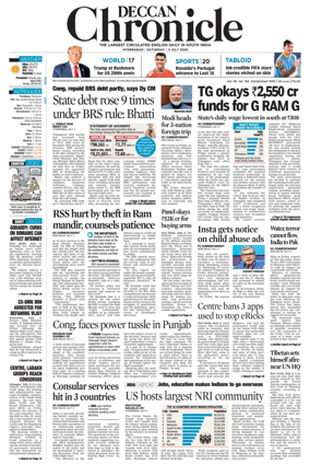Cover of Deccan Chronicle
