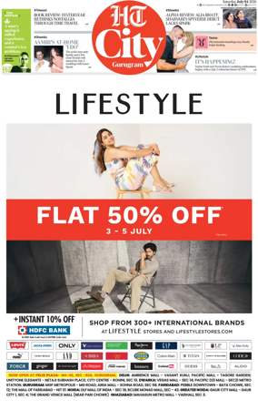 Cover of Hindustan Times (Gurgaon) - City