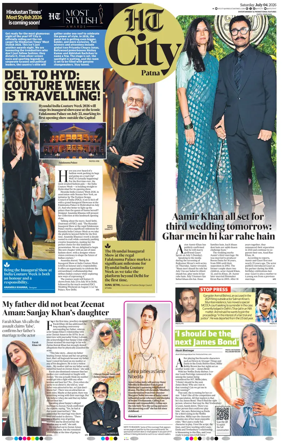 Cover of Hindustan Times (Patna) - Live