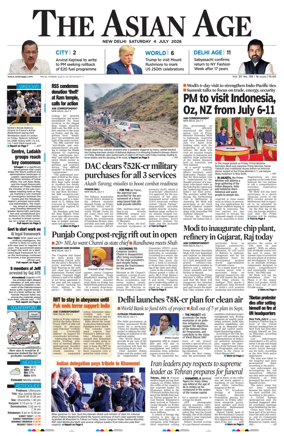 Cover of The Asian Age