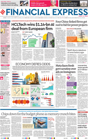 Cover of The Financial Express