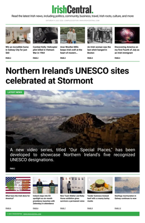 Cover of Irish Central