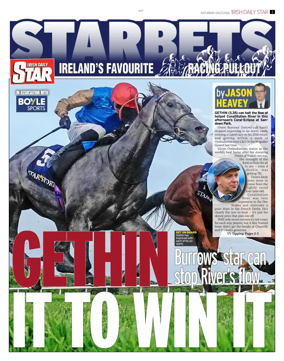 Cover of Irish Daily Star - Starbets