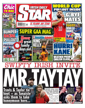 Cover of Irish Daily Star