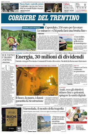 Cover of Corriere del Trentino
