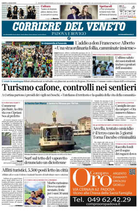 Cover of Corriere del Veneto (Padova e Rovigo)