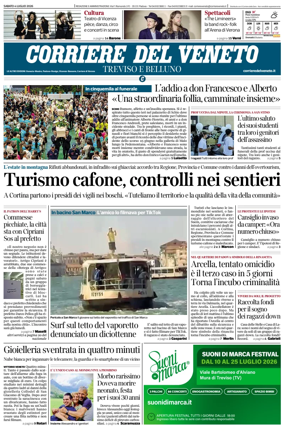 Cover of Corriere del Veneto (Treviso e Belluno)