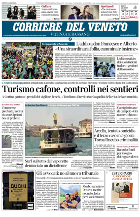 Cover of Corriere del Veneto (Vicenza e Bassano)