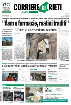 Cover of Corriere di Rieti