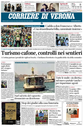 Cover of Corriere di Verona