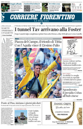 Cover of Corriere Fiorentino