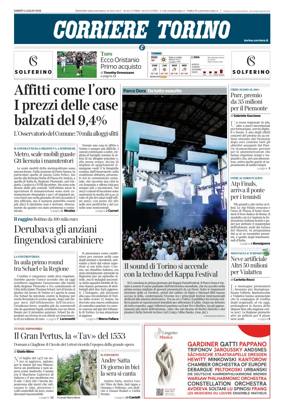 Cover of Corriere Torino