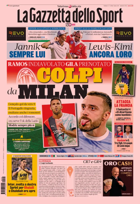 Cover of La Gazzetta dello Sport - Napoli