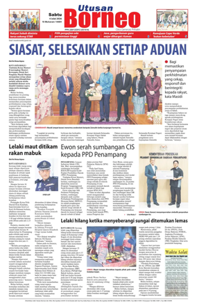 Cover of Utusan Borneo (Sabah)