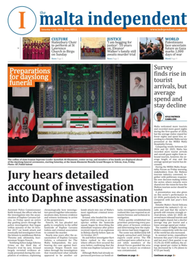 Cover of Malta Independent