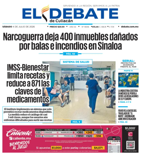 Cover of El Debate de Culiacan