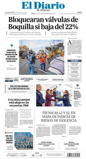 Cover of El Diario de Delicias