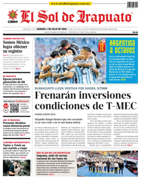 Cover of El Sol de Irapuato