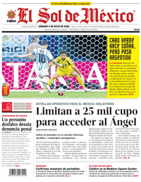 Cover of El Sol de Mexico
