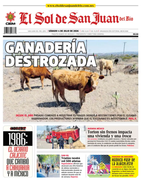 Cover of El Sol de San Juan del Rio