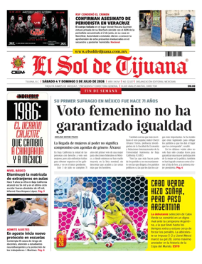 Cover of El Sol de Tijuana